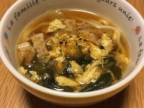 炒めた鰹節と長ネギでダシいらず！ササっとうどん汁